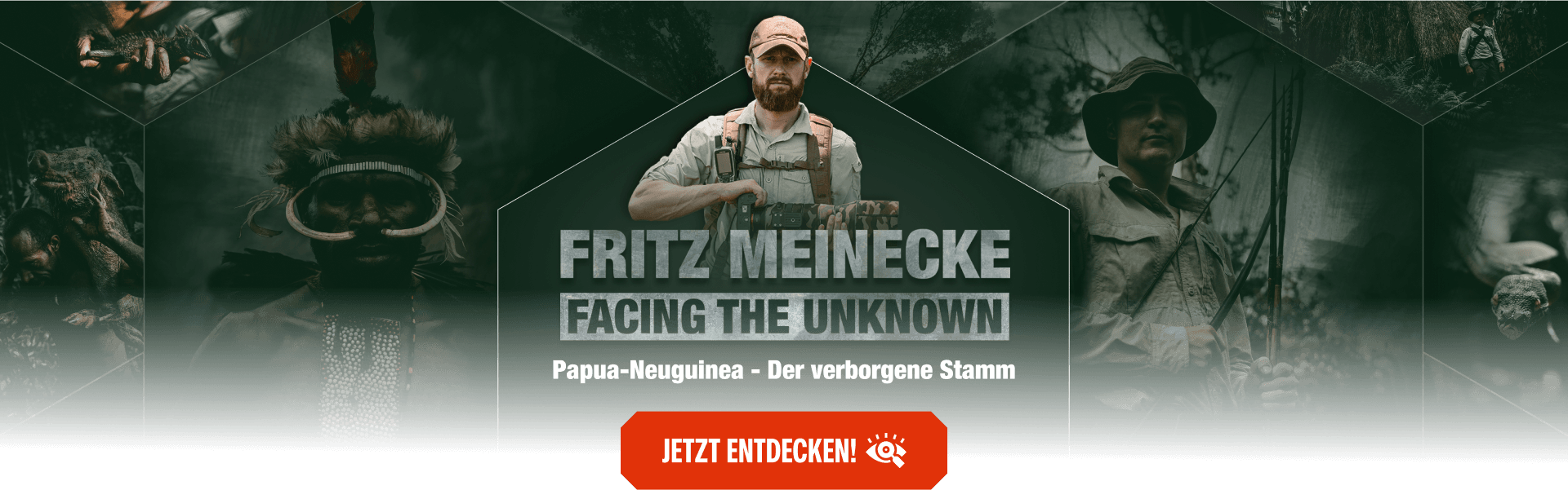 Fritz Meinecke Facing the Unknown - Papua-Neuguinea - Der verborgene Stamm