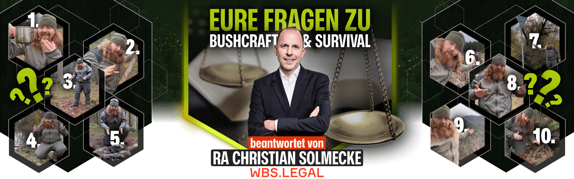 Rechtliche Beratung für Deine Outdoor-Erlebnisse mit Christian Solmecke